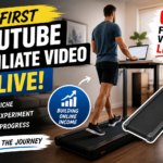My first YouTube affiliate video is live in a new niche