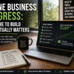 Online business progress with more time focused on evergreen content, email list growth, SEO, Pinterest and organic subscribers